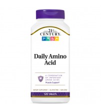 Комплекс амінокислот 21st Century Daily Amino Acid 120tabs